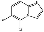 Imidazo[1,2-a]pyridine, 5,6-dichloro- Structural