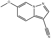Pyrazolo[1,5-a]pyridine-3-carbonitrile, 6-methoxy- Structural