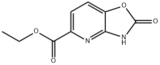 Oxazolo[4,5-b]pyridine-5-carboxylic acid, 2,3-dihydro-2-oxo-, ethyl ester Structural
