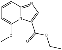 Imidazo[1,2-a]pyridine-3-carboxylic acid, 5-methoxy-, ethyl ester Structural
