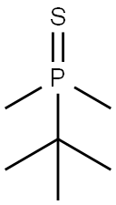 Tert-butyldimethylphosphine sulfide Structural