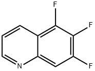 Quinoline, 5,6,7-trifluoro- Structural