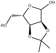 L-Ribofuranose, 2,3-O-(1-methylethylidene)- Structural