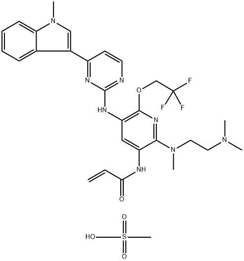 AST2818 mesylate Structural