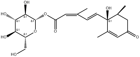 Abscisic acid β-D-glucopyranosyl ester Structural