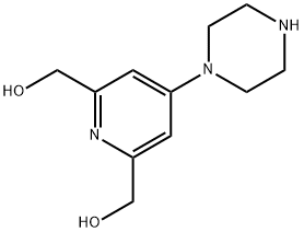 4-(1-Piperazinyl)-2,6-pyridinedimethanol