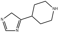 Piperidine, 4-(4H-imidazol-5-yl)- Structural