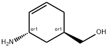 trans-(5-Amino-cyclohex-3-enyl)-methanol Structural