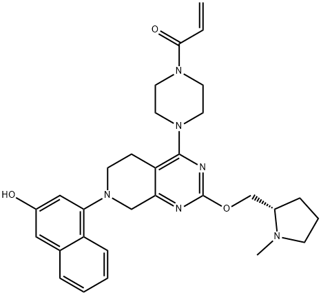 KRAS-G12C inhibitor 13 Structural