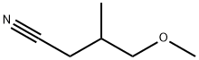 Butanenitrile, 4-methoxy-3-methyl- Structural
