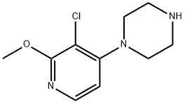 Piperazine, 1-(3-chloro-2-methoxy-4-pyridinyl)-