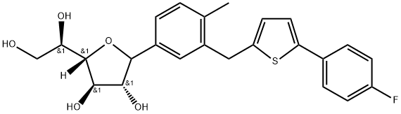 Canagliflozin-10 Structural