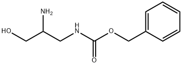 benzyl (2-amino-3-hydroxypropyl)carbamate Structural