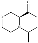 Ethanone, 1-[(3S)-4-(1-methylethyl)-3-morpholinyl]- Structural