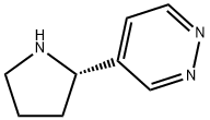 Pyridazine, 4-(2S)-2-pyrrolidinyl- Structural