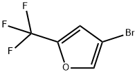 Furan, 4-bromo-2-(trifluoromethyl)- Structural
