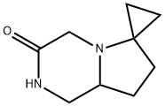 Spiro[cyclopropane-1,6'(2'H)-pyrrolo[1,2-a]pyrazin]-3'(4'H)-one, tetrahydro- Structural
