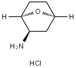 rac-(1R,2R,4S)-7-oxabicyclo[2.2.1]hept-2-ylamine hydrochloride Structural
