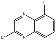Quinoxaline, 2-bromo-5-fluoro- Structural