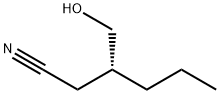 Hexanenitrile, 3-(hydroxymethyl)-, (3R)- Structural
