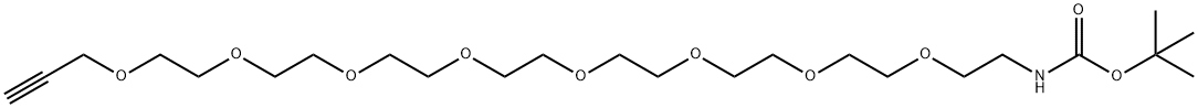 t-Boc-N-Amido-PEG8-propargyl