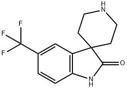 Spiro[3H-indole-3,4′-piperidin]-2(1H)-one, 5-(trifluoromethyl)-