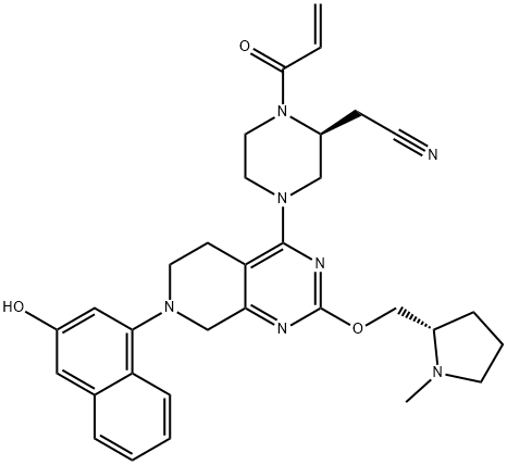 KRas G12C inhibitor 2 Structural