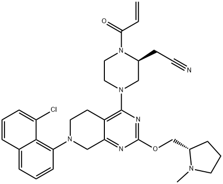 KRas G12C inhibitor 3 Structural