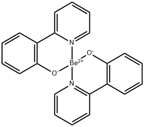 bis[2-(2-Pyridinyl)phenolato]berylliuM Structural