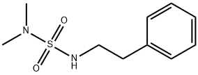 Sulfamide, N,N-dimethyl-N'-(2-phenylethyl)- Structural