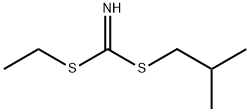 Imidocarbonic acid, dithio-, ethyl isobutyl ester (8CI) Structural