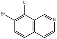 Isoquinoline, 7-bromo-8-chloro- Structural