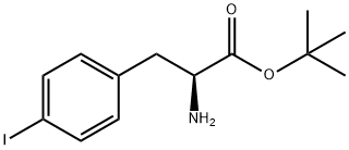 L-Phenylalanine, 4-iodo-, 1,1-dimethylethyl ester Structural