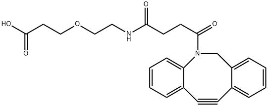 DBCO-PEG1-acid Structural