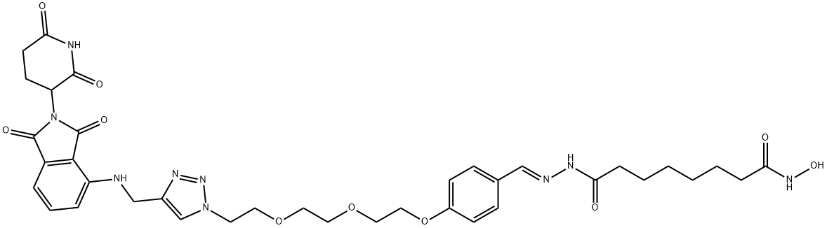 HDAC6 degrader 9c Structural