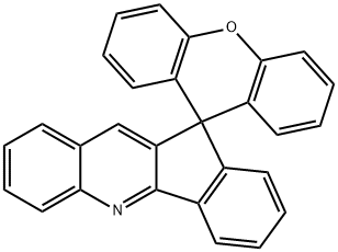Spiro[11H-indeno[1,2-b]quinoline-11,9'-[9H]xanthene Structural