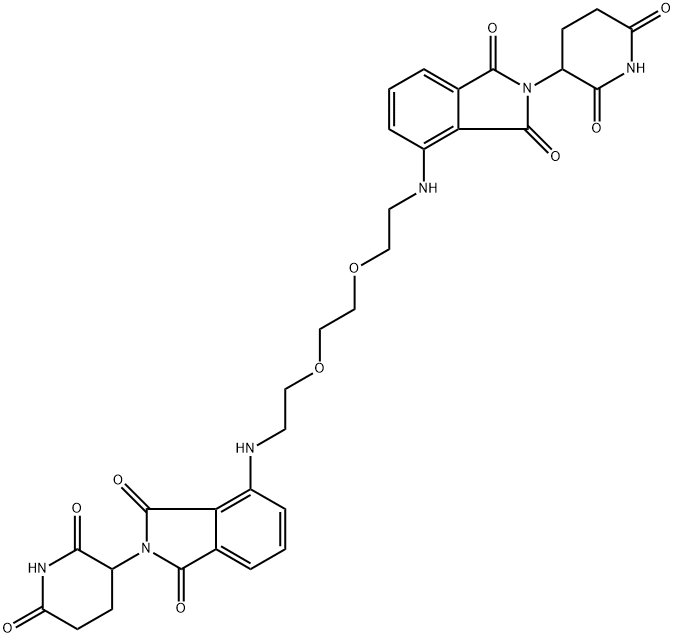 Homo-PROTAC cereblon degrader 1