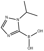 Boronic acid, B-[1-(1-methylethyl)-1H-1,2,4-triazol-5-yl]- Structural