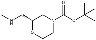 tert-butyl (R)-2-((methylamino)methyl)morpholine-4-carboxylate