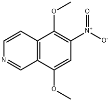 Isoquinoline, 5,8-dimethoxy-6-nitro- Structural