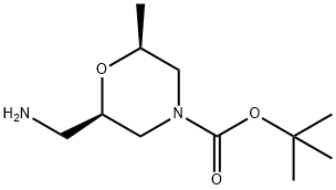 (2R,6S)-4-Boc-2-(aminomethyl)-6-methylmorpholine
