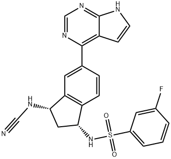 JAK3 covalent inhibitor-1 Structural