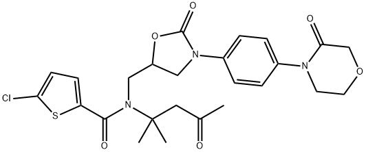 4,5-dichloro Rivaroxaban Structural