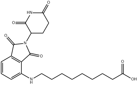 Nonanoic acid, 9-[[2-(2,6-dioxo-3-piperidinyl)-2,3-dihydro-1,3-dioxo-1H-isoindol-4-yl]amino]-