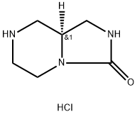 Imidazo[1,5-a]pyrazin-3(2H)-one, hexahydro-, hydrochloride (1:1), (8aS)- Structural