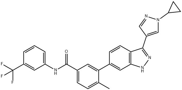 FGFR1/DDR2 inhibitor 1 Structural