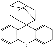 Spiro[acridine-9(10H),2'-tricyclo[3.3.1.13,7]decane] Structural