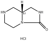 Imidazo[1,5-a]pyrazin-3(2H)-one, hexahydro-, hydrochloride (1:1), (8aR)- Structural