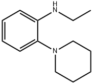 Benzenamine, N-ethyl-2-(1-piperidinyl)- Structural