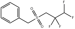 Benzene, [[(2,2,3,3-tetrafluoropropyl)sulfonyl]methyl]- Structural